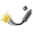 EasyCap Model 002 - 4 Channel USB 2.0 DVR Video Audio CCTV Capture Adapter