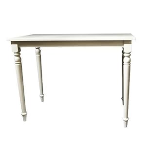 Carolina Classic Hawthorne Pub Bar, Antique White Carolina Classic Hawthorne Pub Bar, Antique White