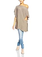SO Cachemire & Knitwear Poncho Gisele (Beige)