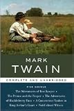 Mark Twain: Five Novels (Library of Essential Writers Series)