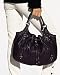 Cole Haan Woven Drawstring Tote Village Bucket in the Color Aubergine