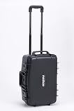 Gemstar 1220-7 Hard Protective Carry-on Case, Black, No Foam