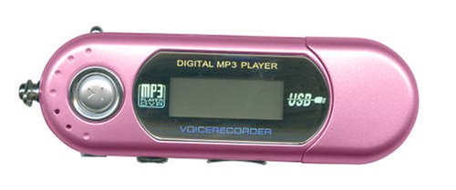 Electronics: Mac Vision MA833A 2P 256 MB MP3 Player Pink