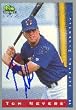 Tom Nevers, Jackson Generals - Astros Affiliate, 1993 Classic Best Autographed Card