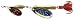 Cormoran CORA Z 3D-Tandem-Spinner rot/silber 20g