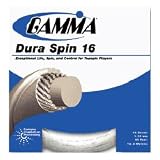 Gamma DuraSpin 15L Tennis String Color: White
