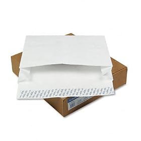 Columbian - Tyvek Grip Seal Open Side 4" Exp Envelopes, 12 x 16, 100/box