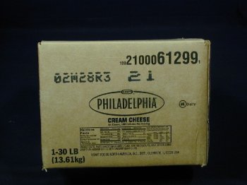 Cream Cheese - 30 LB Block by Cheese Express