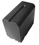 7.2v 5500 mAh Black Camcorder Battery for Sony NP-F930