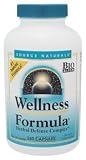 Source Naturals - Wellness Formula, 240 capsules