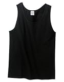 NEW Gildan Ultra Cotton - Tank Top Black-L