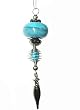 Western Turquoise Drop Finial Christmas Ornament