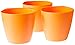 Ikea 102.710.91 Bygel Container, orange, Set of 3