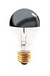 Bulbrite 712160 - 60A19HM - 60 Watt A19 Half Chrome Incandescent Light Bulb