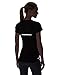 New Balance Women's Accelerate Short Sleeve, Black, Large
