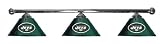 New York Jets Pool Table Light - Chrome Bar