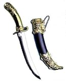 Deluxe Arabian Costume Dagger with Sheath for Arabian Costumes
