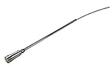 Racer Performance Chrysler/Dodge/Mopar Small Block Engine Oil Dipstick - Chrome w/ Billet Aluminum Handle