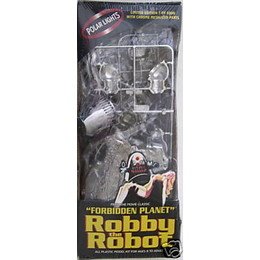 Polar Lights Limited Edition 1 of 5000 Forbidden Planet Chrome Metalized Parts Robby The Robot All Plastic Model Kit
