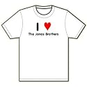 I Heart/Love The Jonas Brothers T-Shirt