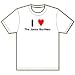I Heart/Love The Jonas Brothers T-Shirt, Adult M