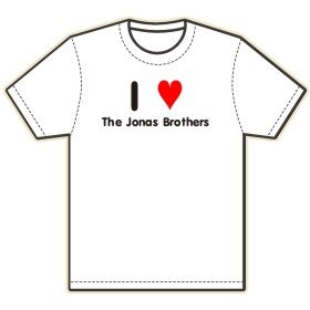I Heart Love The Jonas Brothers T Shirt