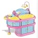 American Plastic Toys Doll Care Center