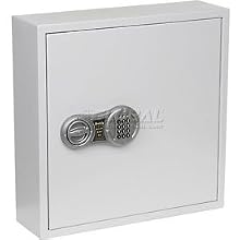 Buddy Products Drug Safe, Heavy-Duty Steel Construction, 6 x 20 x 20 Inches, Platinum (3222-32)
