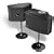 Bose 901 Direct/Reflecting Speaker System - Black Ash