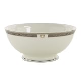 Lenox Pearlescence Platinum Bone China Fruit Bowl
