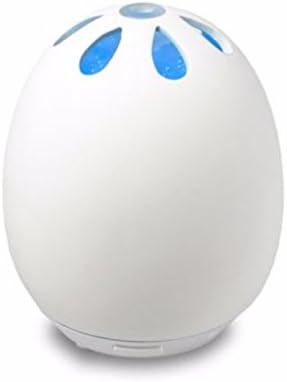 FLORA - Ultrasonic White Porcelain Aromatherapy Essential Oil Diffuser Humidifier with LED Mood Lighting in 7 Colors -100ml tank by Simply Diffusers
