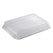 Hoffmaster 760131 Earth Wise Tree Free Stackable PLA Lid for Catering Box, 11" Length x 8-1/2" Width x 1-1/2" Height, Clear (Case of 200)