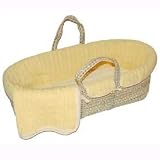 Tadpoles Basics Yellow Moses Basket