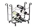 Enclume WSR1b-HS Premier Hammered Steel Wine Rack 12-bottle