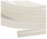 Silicone Rubber Tubing, 1/4 ID x 3/8 OD x 1/16 Wall Thickness 10'L