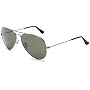 Ray-Ban Men's RB3025 Aviator Large Metal Sunglasses