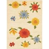 2' x 3' Flat-weaved Traditional Rug New Zealand Wool by Chandra Rugs