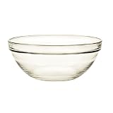 Duralex Lys Stackable Glass Bowl, 4-1/8" Set of 6