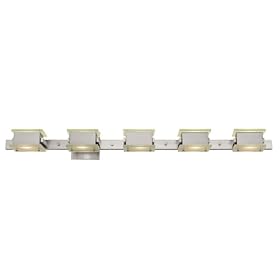 Vega Vanity Light in Brushed Steel