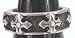 MALTESE IRISH CROSS Crosses Silver Tone PEWTER RING Band