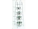 Chrome Saucepan Stand