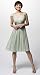 ROMANTIC CHARMEUSE TRIM DRESS