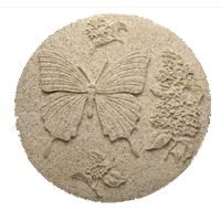 Mintcraft P56922C BUTTERFLY RESIN STEPPING STONE 12" Pack of 6