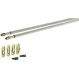 Levolor A7004213416 Sash Rod, 5/16-Inch Diameter, 21-to-40-Inch Width, White, 2-Pack