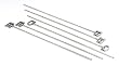 Outset QS80 Stainless-Steel Barbecue Skewers, Set of 6