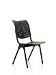 HAG Conventio Chair, Low Back, w/ Arms (Black)
