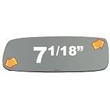 1991 - 1997 VOLVO 940 960 Flat Driver Side Replacement Mirror Glass by Automotive Mirror Glass