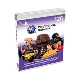 Playstation Network Card - �25 (PlayStation Vita/PS3)