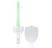 Green Light Blade with Shield for Wii