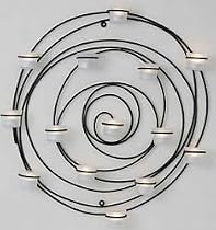 Lifestyle Studios Spiral Tea Light Holder